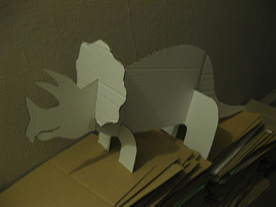 My artist prototype - the Triceratops